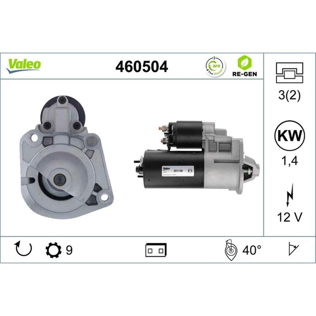 Démarreur VALEO 460521 pas cher Démarreur VALEO 460521 pas cher