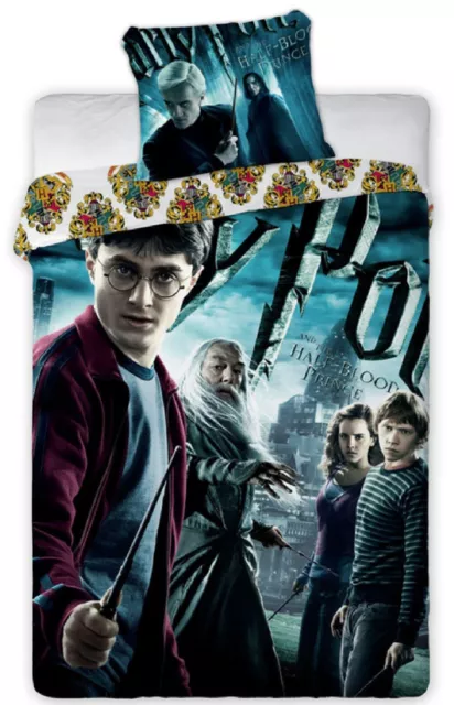 Harry Potter et Le Halbblutprinz Linge de Lit 160x200 70x80 CM Neuf Coton