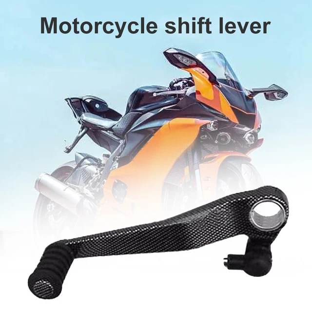 Pédale De Levier De Vitesse Pour Moto 110cc-125cc à Moteur Horizontal 4 Temps - Quad, VTT, Dirt Bike - Noir/Argent - 13
