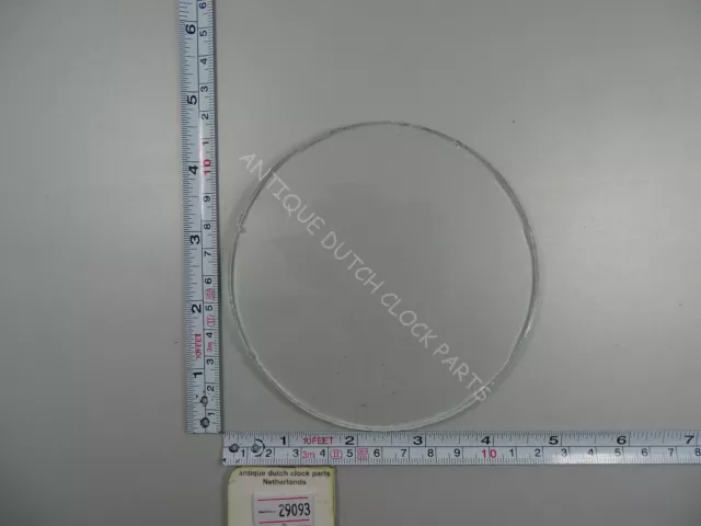 Thick Flat Round Glass, Ø 4 7/16″ Or 11,3 Cm And 4Mm Thick