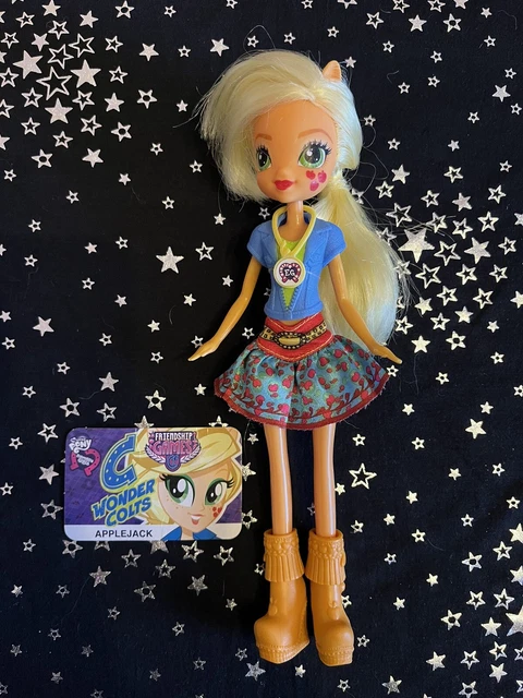MY LITTLE PONY Equestria Girls Friendship Games Applejack School Spirit ...