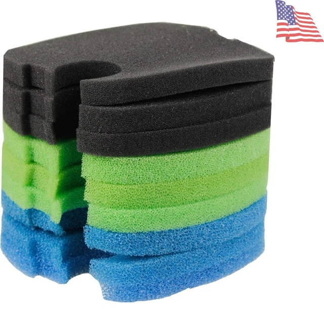 Aquarium Canister Filter Pads - Effortless Trap Debris, Water Flow Restriction
