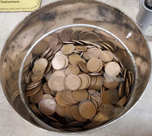 100 UNSEARCHED Lincoln Wheat Back Pennies Many LOTS Available Estate  Hoard.
