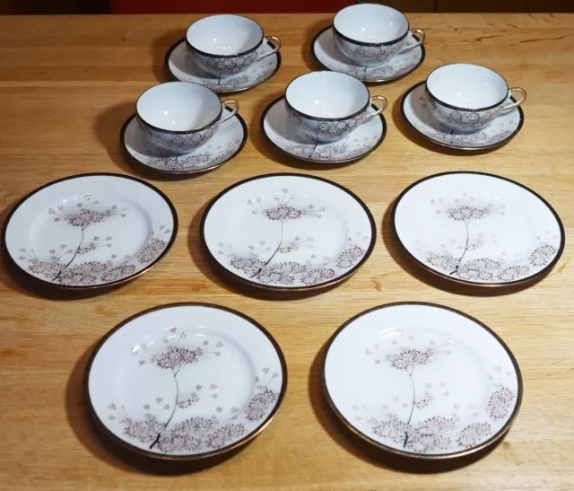 Antikes Japanisches Geschirr Kirschblüten, um 1920-1935 (oder je Set 39 €)