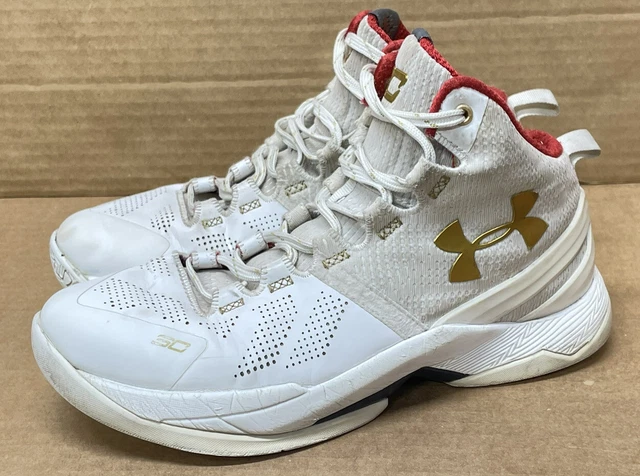 Curry 4 white online and gold for sale