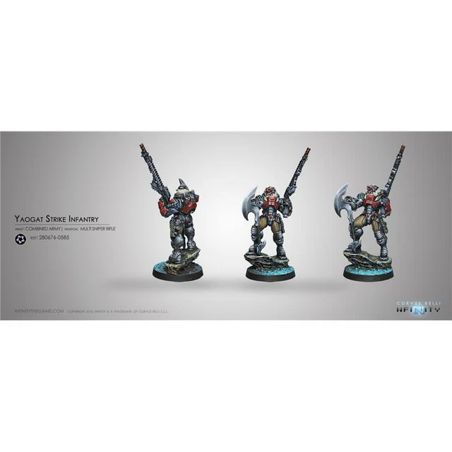 INFINITY 0585 YAOGAT Strike Infantry (MULTI Sniper Rifle) FACTORY ...