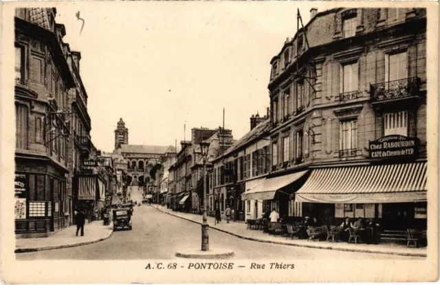 CPA PONTOISE - Rue Thiers (68801)