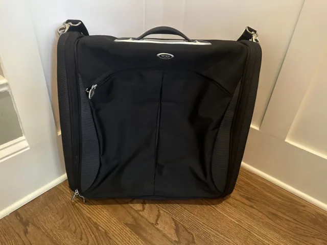 Tumi Garment Shoulder Travel Bag Black Ballistic Nylon- Great Condition