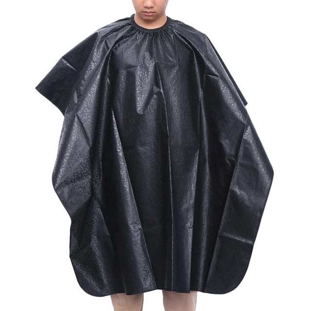 Friseur Schwarz Haarschnitt Tuch Friseur Schürze Haarschnitt Cape Frisur Kleid Friseur Mantel Barbershop Salon Zubehör S251014 Von 5,7 € | DHgate