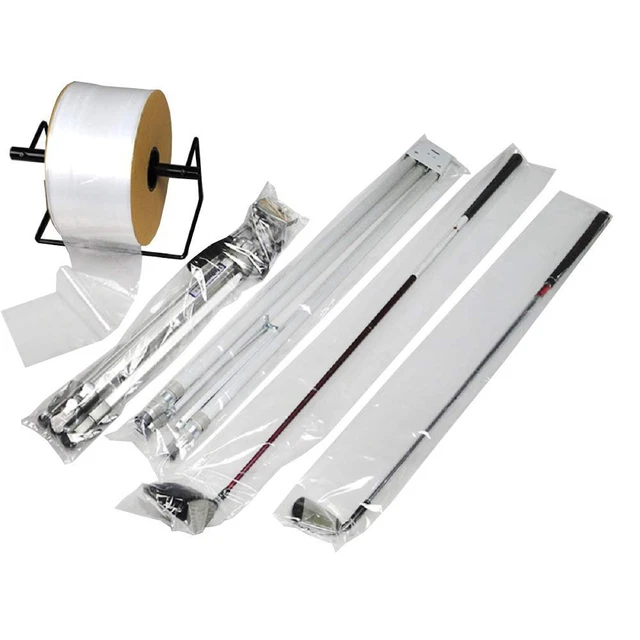 Roll of Poly Tubing; Clear 48 x 2150. Thickness 2 Mil. Polyethylene Packaging