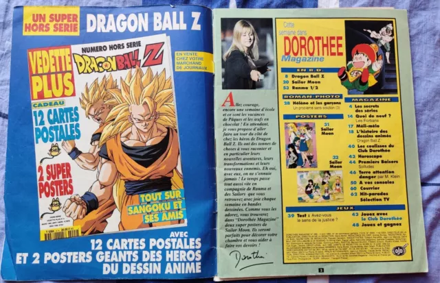 2 Magazines Club Dorothée - N. 151 / 289 - Dragon Ball Z - vintage 3