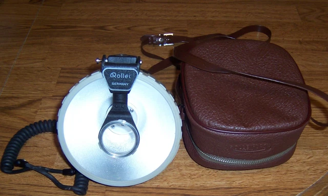 Vintage Rollei Rolleiflash Light Flash Unit with Carry Case