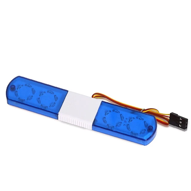 9 MODE LED Flash Light Bar Compatible with For RC Cars CH3 Remote
