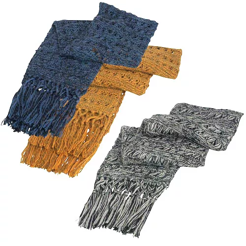 NEW! Fair Trade 100 % Alpaca wool Scarves Handwoven in Peru