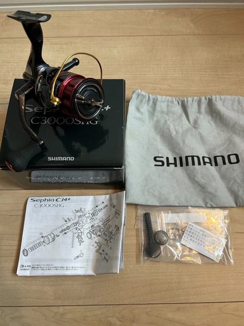 SHIMANO SEPHIA CI4+ C3000SHG Spinning Reel Japan Authentic $273.83