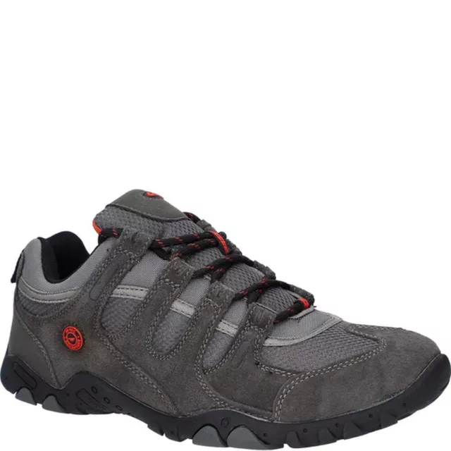 HiTec  Zapatillas de Senderismo de Ante Quadra II para Hombre (FS10358)