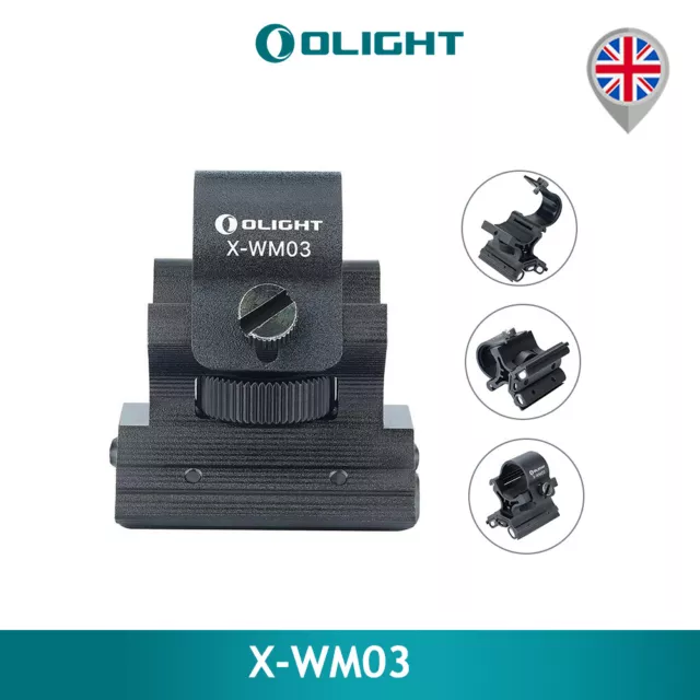 X-WM03 Magnetic Strong Dual Magnet Weapon Mount Holder for Torches 23-26mm