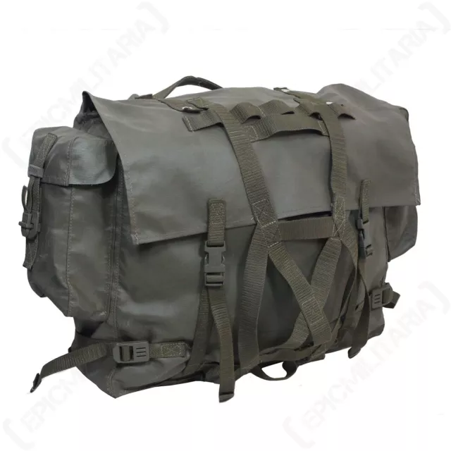 ORIGINAL SWISS ARMY Rucksack Surplus Backpack Bag Military Water