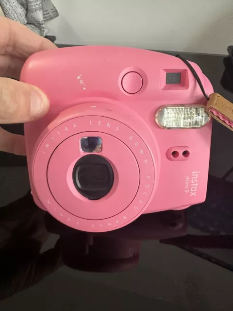 Fujifilm Instax Mini 9 Instant Camera - Flamingo Pink