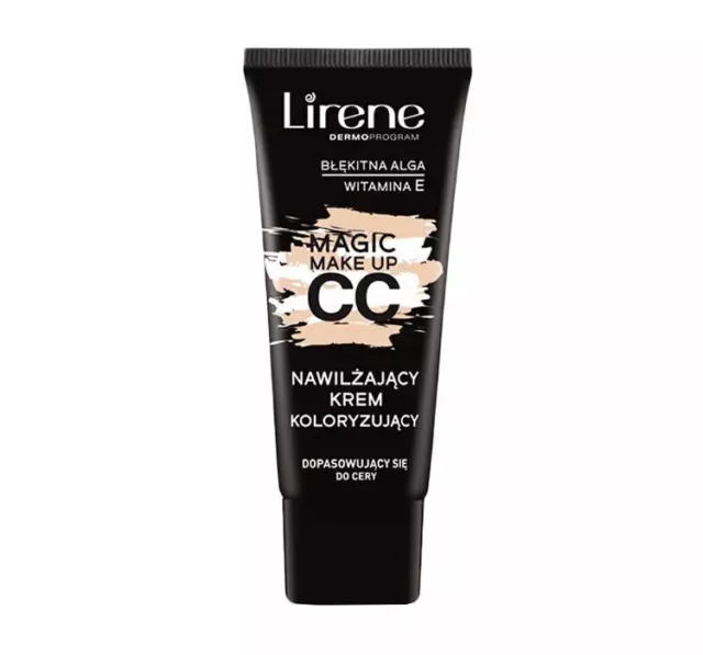 Lirene Magic Make Up Cc Creme Feuchtigkeitsspendende Getönte Tagescreme 30Ml