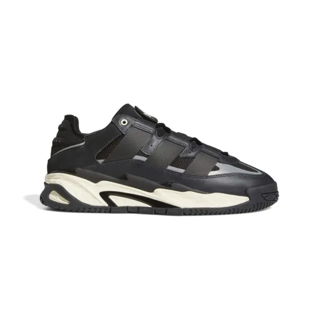 Adidas Original Herren Niteball Turnschuhe Carbon / Core Schwarze Schuhe