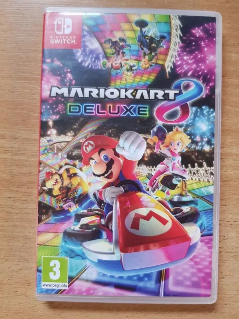 Nintendo Switch Mario Kart 8 Deluxe Game - Boxed & Complete