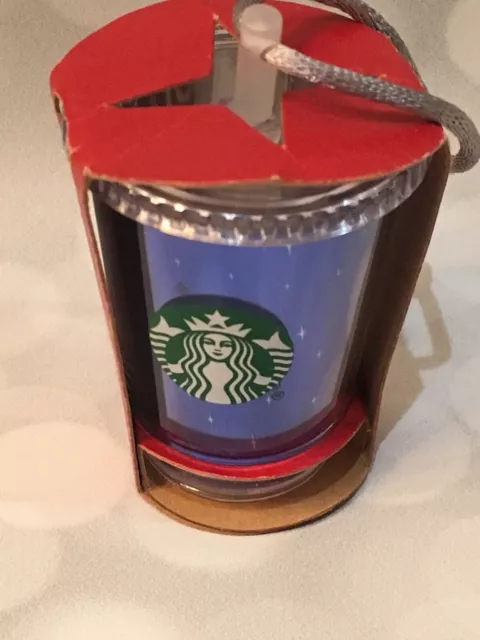 NEW Disney Parks Disneyland 60th Diamond Celebration Starbucks Tumbler Ornament