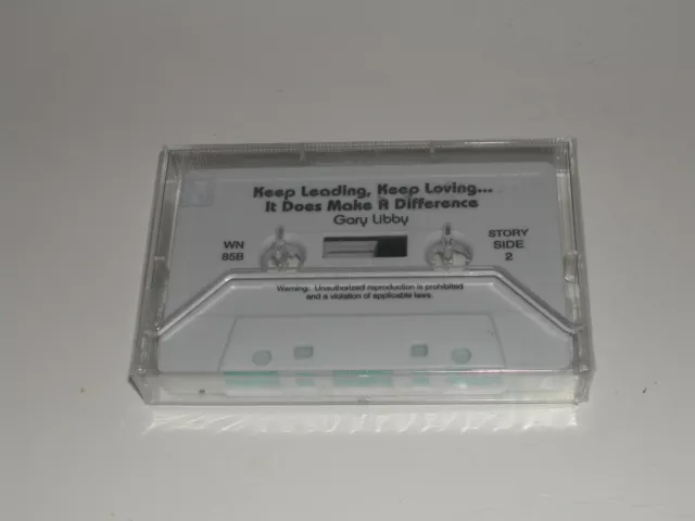 Amway Cassette Seminar Tape •keep leading,keep loving i• Gary Libby  (WN 85B)