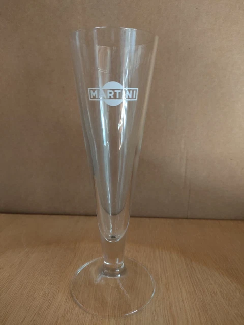 6x Bicchieri vetro Martini da Collezione