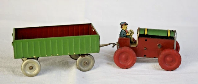 RARE LA HOTTE SAINT NICOLAS SCOOTER VESPA MECANIQUE TOLE jouet toy vintage clé EUR 351,00 - FR