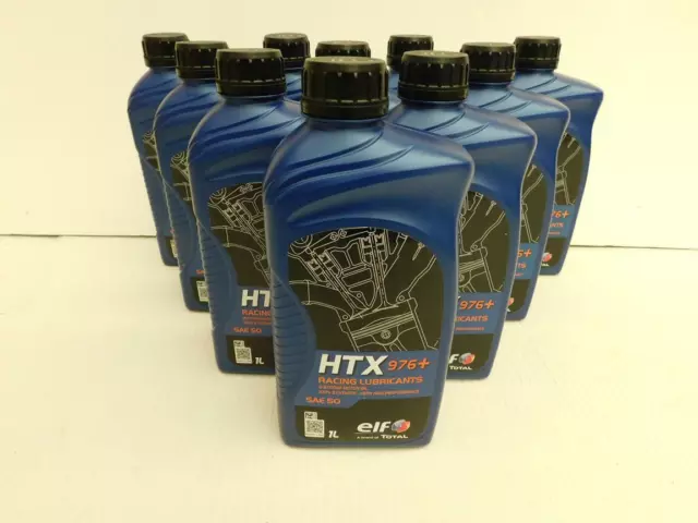 27,09€/l ELF HTX 976+  Rennöl 10 x 1 Liter