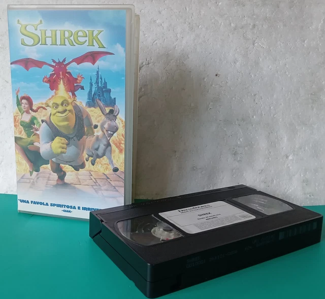 SHREK (2001) VHS ORIGINALE DreamWorks - 4902403 01 📼 EUR 3,50 - PicClick IT