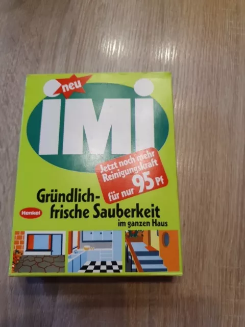 Imi Putzmittel, original verschlossen, Rarität 60er, seltener Fund