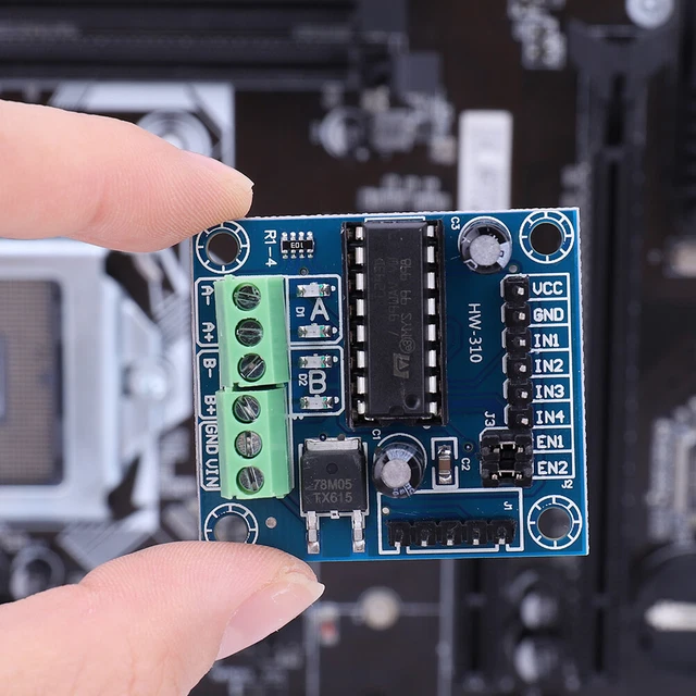 L293D DC MOTOR Drive Shield Stepper 4,5-36V 4CH Motor Control Shield ...