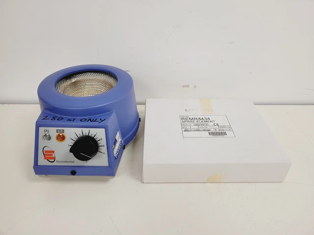 Electrothermal 250ml Heating Mantle Cat no. EM0250/CE with Spare Element Lab