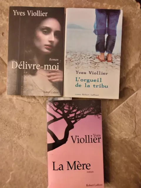 beau lot de  10  livres broches de Yves VIOLLIER en TBE