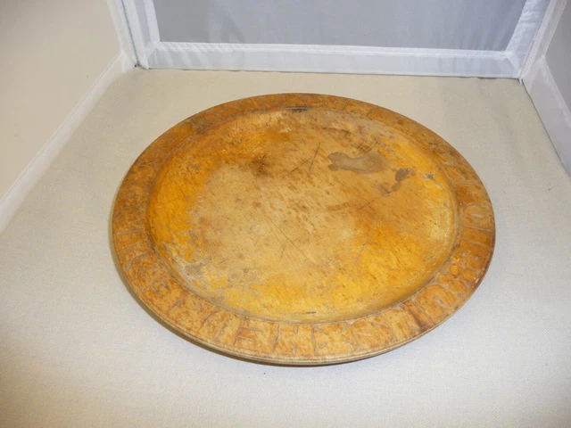 HOLZTELLER &amp;UNSER TÄGLICH Brot gib uns heute&amp;quot; Handgemacht &amp; Antik - 26 ...