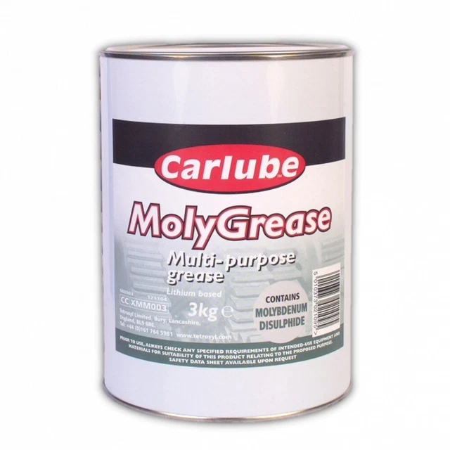 2x Grasso Molifero (con Disolfuro di Molibdeno) XMM003 Carlube Nuovo MULTIBUY SAVER