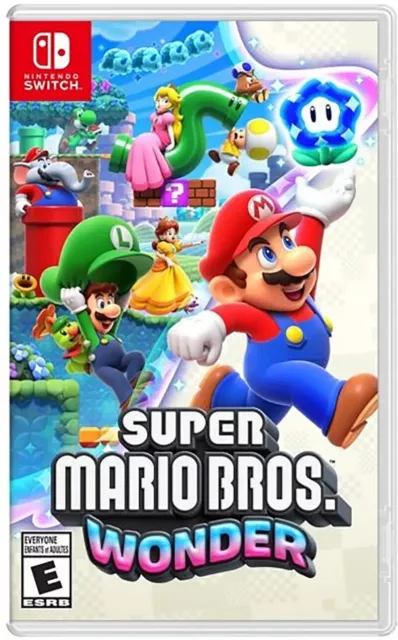 Super Mario Bros. Wonder Switch Brand New Game (2023 Platform)