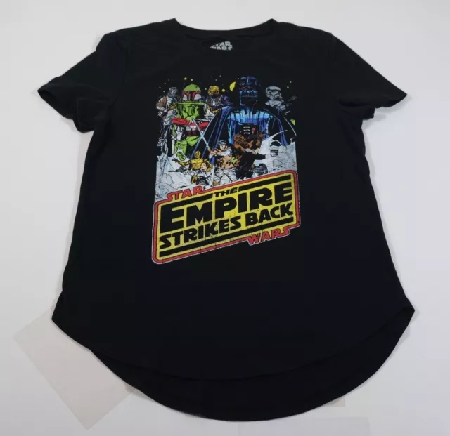 Star Wars Women's Empire Strikes Back Retro Graphic T-Shirt Sz M