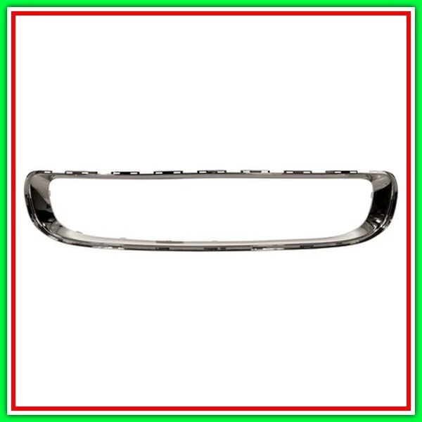 Griglia Inferiore Cromata In PVC Compatibile Con Peugeot 4008 - 3 Metri, Larghezza 6 Mm - 6