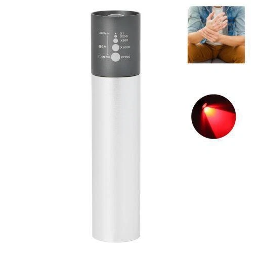 Lámpara portátil de terapia infrarroja para alivio del dolor - luz roja 630/660/850nm