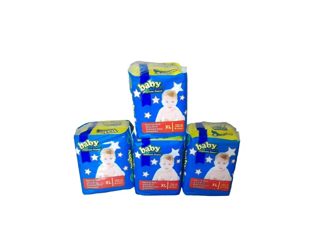 Pañales vintage con respaldo de plástico