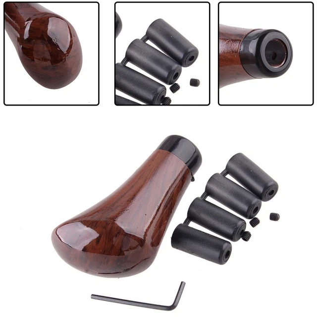Remplacement Universel Noyer Bois Grain  Voiture Gear Tête Droit Levier Pommeau
