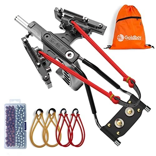 Goldboy Professional Slingshot, Wrist Rocket Slingshot with Laser Sight, Hunting
