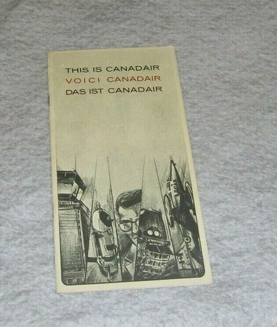 THIS IS CANADAIR VOICI CANADAIR DAS IST CANADAIR COMPANY BROCHURE May 1967