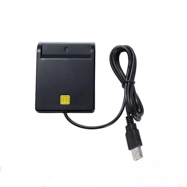 Lecteur de Carte à Puce USB pour Carte Bancaire IC/ID Lecteur de Carte EMV 8663