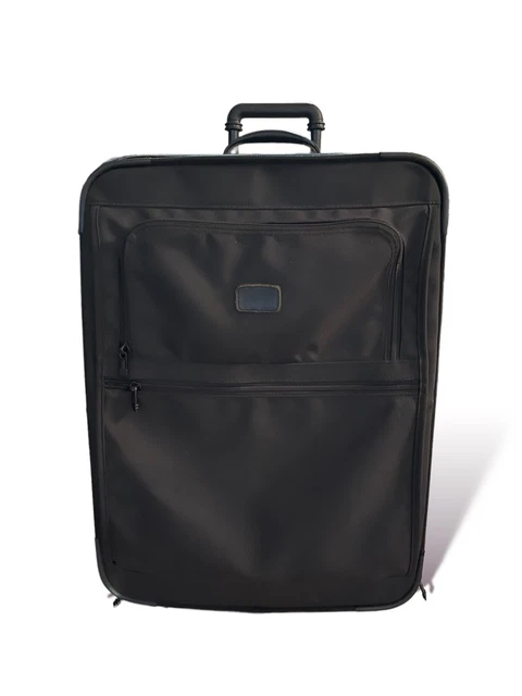 Tumi Alpha Black Expandable 2-Wheel Short Trip 26" Upright Suitcase 2263D3