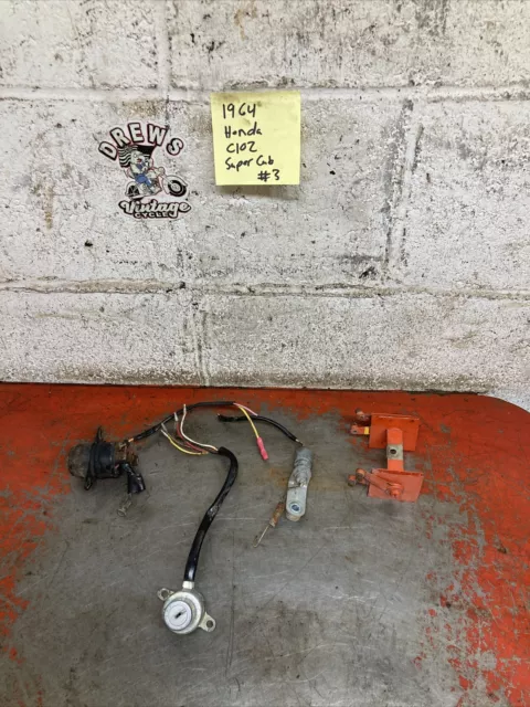1964 Honda C102 Super Cub Misc Electrical Cylenoid Brake Light Switch
