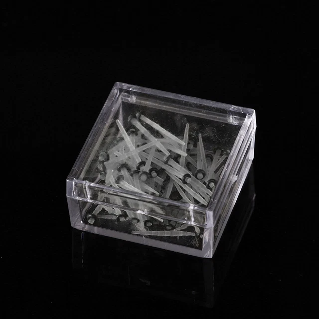 1 Box Dental Fiber Post Core Crown Restoration 65% Fibre Glass Screw Taper 1.6mm
